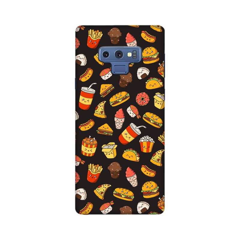 Foodie Abstract Pattern Designer Samsung Note 9 Cover - The Squeaky Store