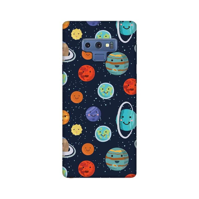 Planets Abstract Pattern Designer Samsung Note 9 Cover - The Squeaky Store