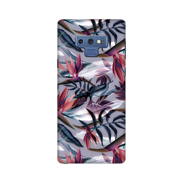 Leafy Abstract Pattern Samsung Note 9 Cover - The Squeaky Store