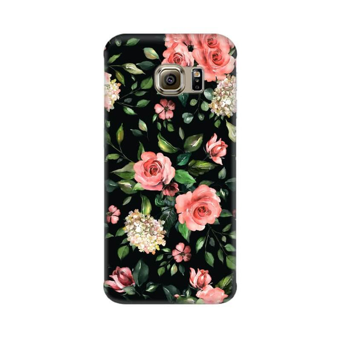Rose Abstract Pattern Samsung S7 Edge Cover - The Squeaky Store