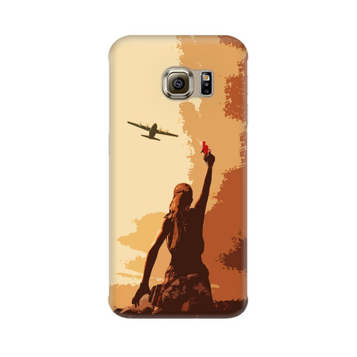 PUBG Girl Abstract Pattern Samsung S7 Cover - The Squeaky Store