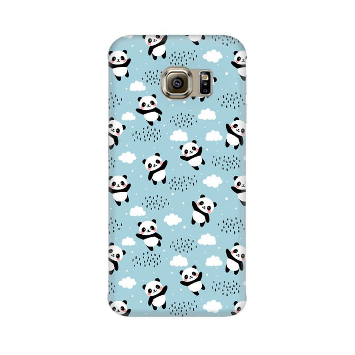 Panda Abstract Pattern Samsung S7 Edge Cover - The Squeaky Store