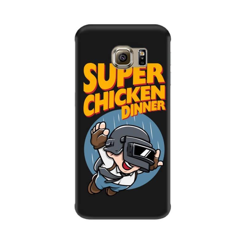 PUBG Winner Winner Chicken Dinner Designer Samsung S7 Edge Cover - The Squeaky Store