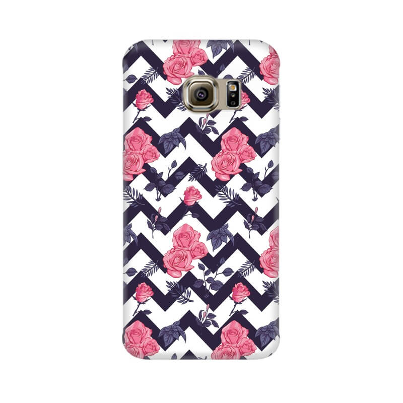 Zigzag Abstract Pattern Samsung S7 Edge Cover - The Squeaky Store