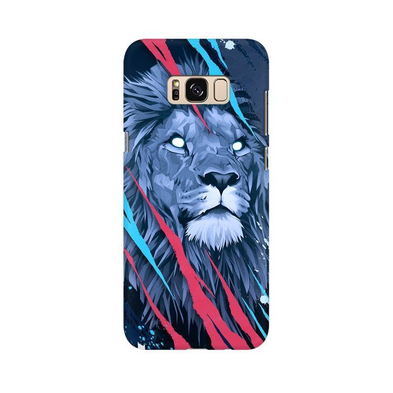Abstract Fearless Lion Samsung S8 Cover - The Squeaky Store