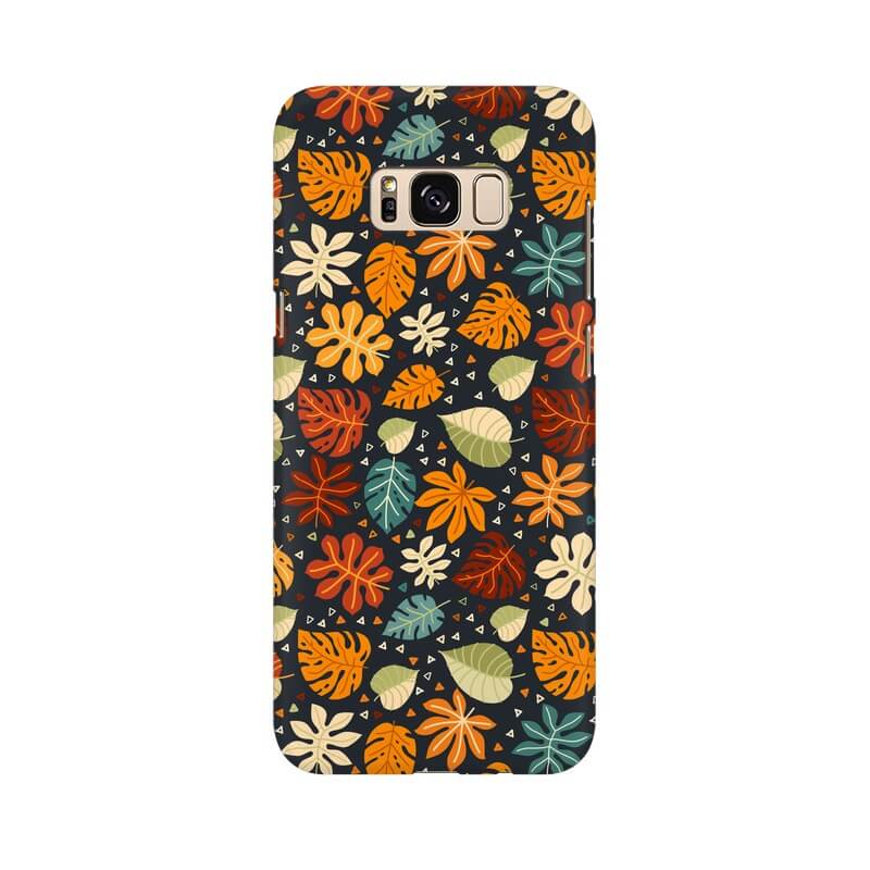 Leaves Abstract Pattern Samsung S8 Cover - The Squeaky Store