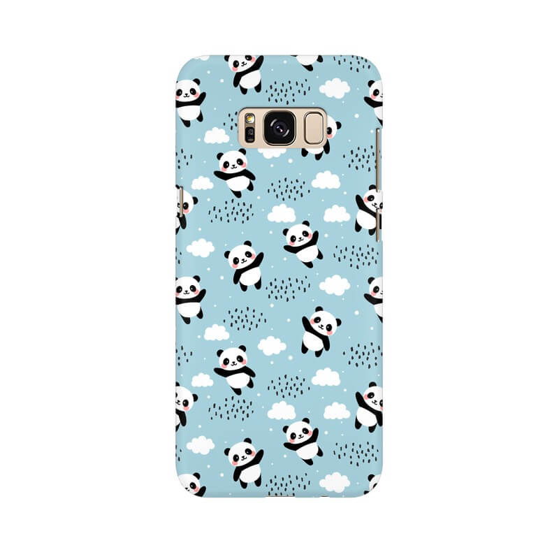 Panda Abstract Pattern Samsung S8 Cover - The Squeaky Store