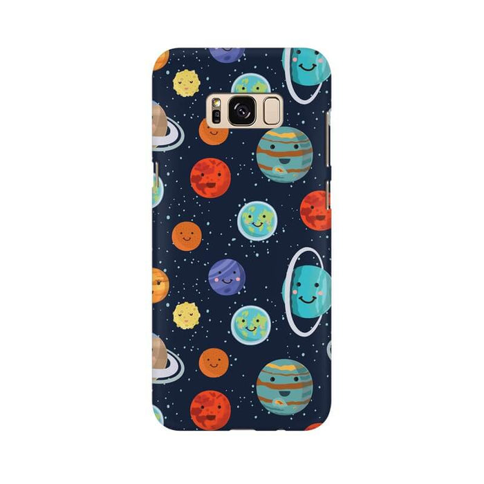 Planets Abstract Pattern Samsung S8 Cover - The Squeaky Store