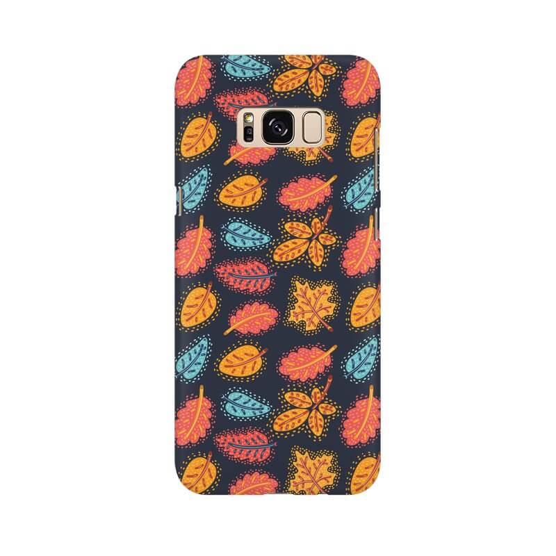 Leaves Abstract Pattern Samsung S8 Cover - The Squeaky Store