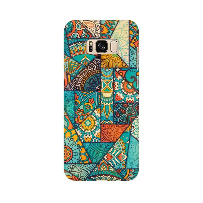 Abstract Geometric Pattern Samsung S8 Cover - The Squeaky Store
