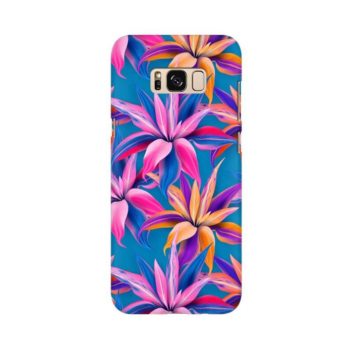 Leaves Lover Abstract Pattern Samsung S8 Cover - The Squeaky Store