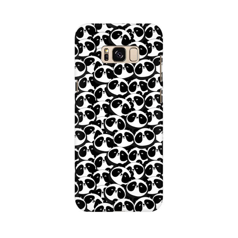 Panda Abstract Pattern Samsung S8 Cover - The Squeaky Store