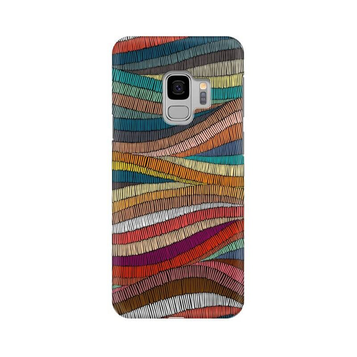 Colorful Abstract Wavy Pattern Samsung S9 Cover - The Squeaky Store