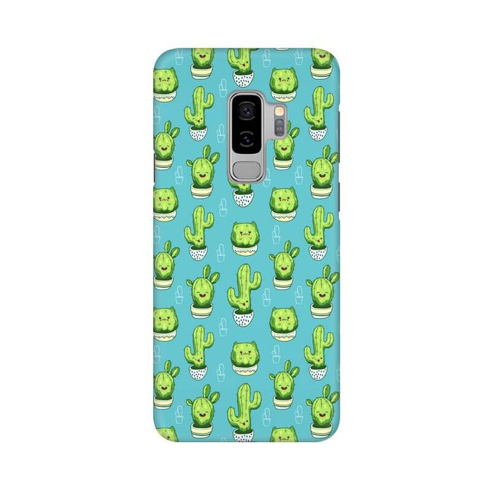 Kawaii Cactus Abstract Pattern Samsung S9 PLUS Cover - The Squeaky Store