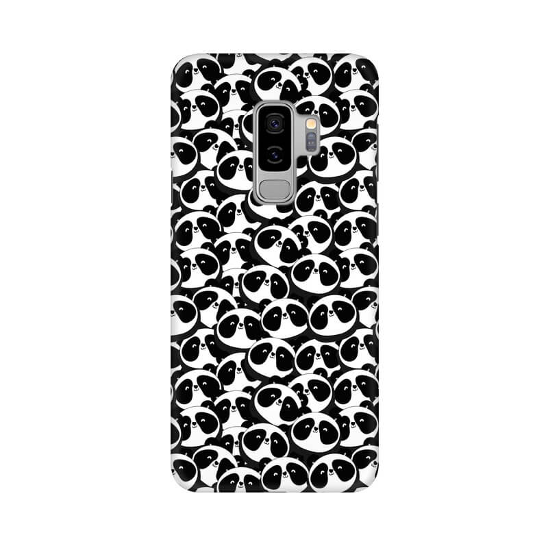 Panda Abstract Pattern Samsung S9 PLUS Cover - The Squeaky Store
