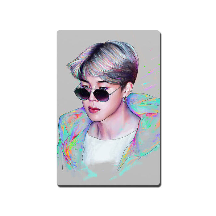 BTS Army Jungkook, Suga, J Hope, Kim Taehyung, Jin, Jimin, RM, BTS Band Singer, Music, K-pop, Korea Home Decor Designer Printed Fridge Magnet 12-thesqueakystore.myshopify.com