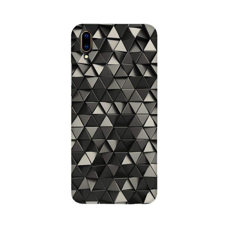 Triangular Abstract Designer Pattern Vivo V11 Pro Cover - The Squeaky Store