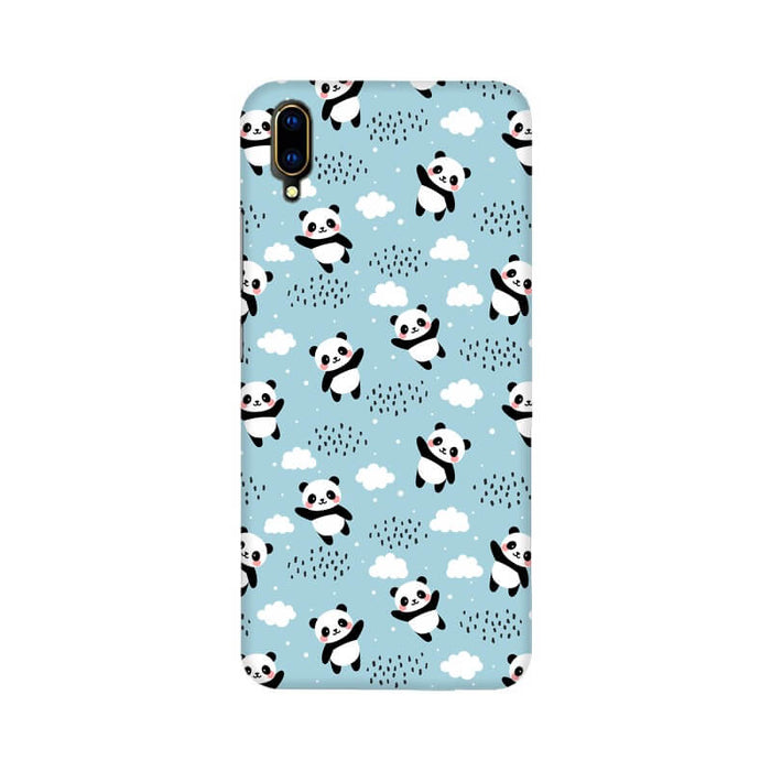 Panda Abstract Designer Pattern Vivo V11 Pro Cover - The Squeaky Store