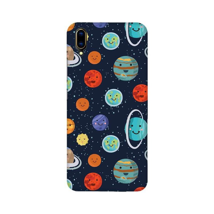 Planets Abstract Designer Pattern Vivo V11 Pro Cover - The Squeaky Store