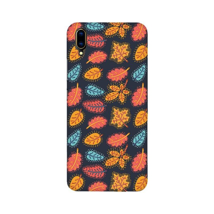 Leaves Abstract Designer Pattern Vivo V11 Pro Cover - The Squeaky Store
