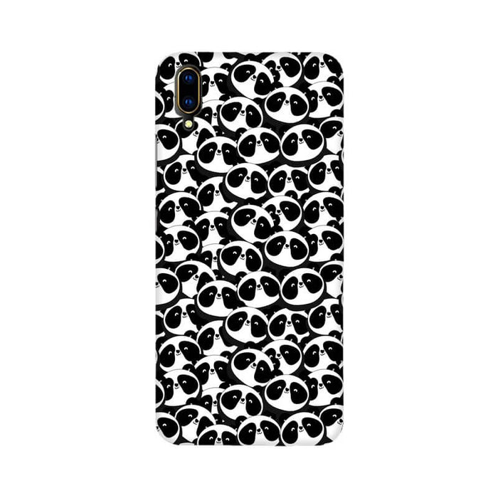 Panda Abstract Designer Pattern Vivo V11 Pro Cover - The Squeaky Store