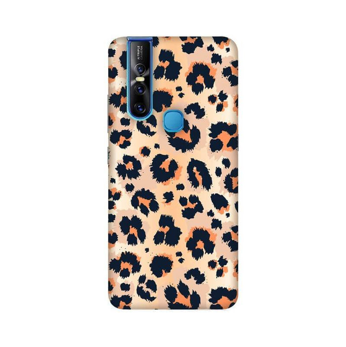 Paw Print Designer Abstract Pattern Vivo V15 Cover - The Squeaky Store