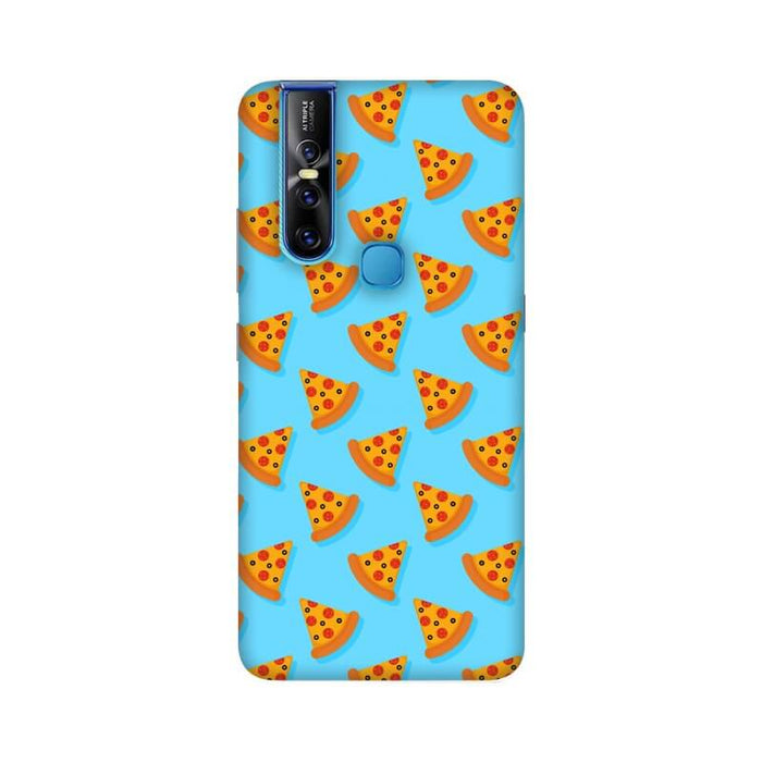 Pizza Lover Pattern Designer Vivo V15 Cover - The Squeaky Store