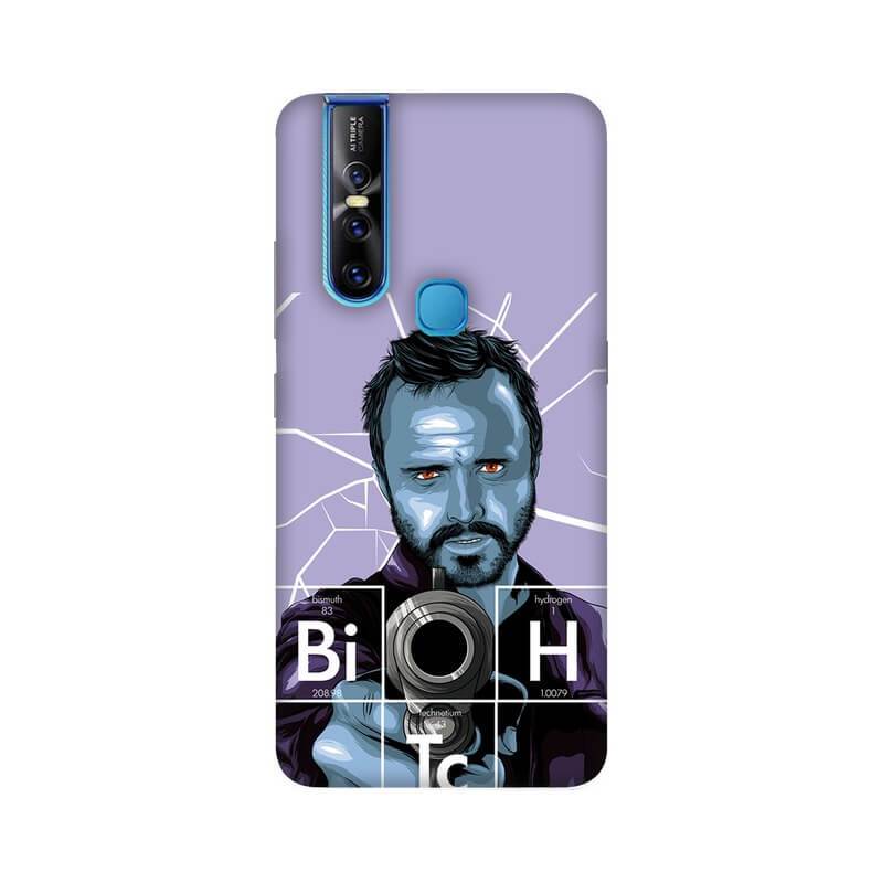 Breaking Bad Designer Artwork Illustration 4 Vivo V15 Cover - The Squeaky Store