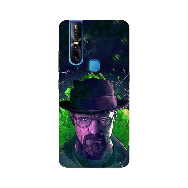 Breaking Bad Designer Artwork Illustration 2 Vivo V15 Cover - The Squeaky Store