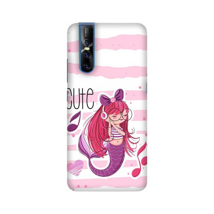 Cute Mermaid Designer Abstract Pattern Vivo V15 Pro Cover - The Squeaky Store