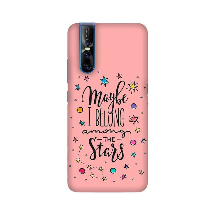 Positive Quote Designer Abstract Pattern Vivo V15 Pro Cover - The Squeaky Store