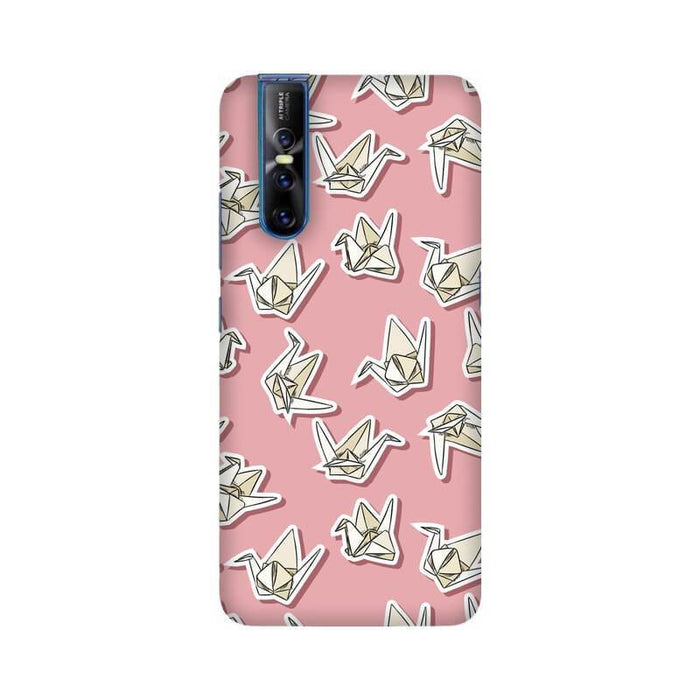 Origami Designer Abstract Pattern Vivo V15 Pro Cover - The Squeaky Store