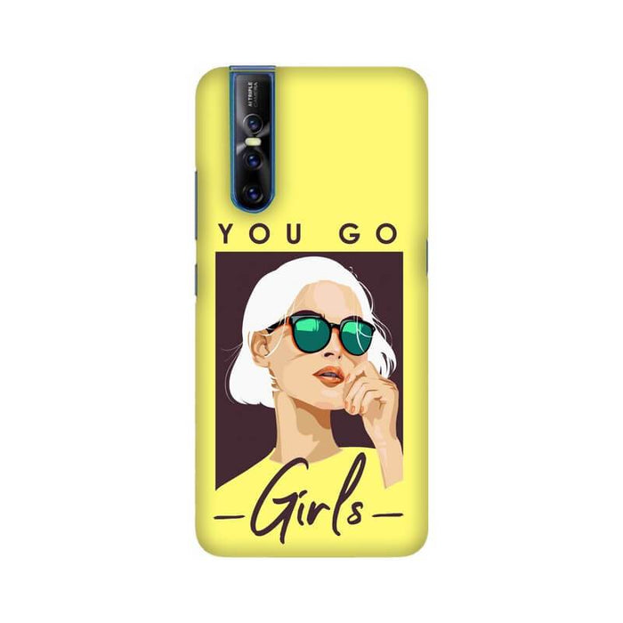 You Go Girl Illustration Vivo V15 Pro Cover - The Squeaky Store