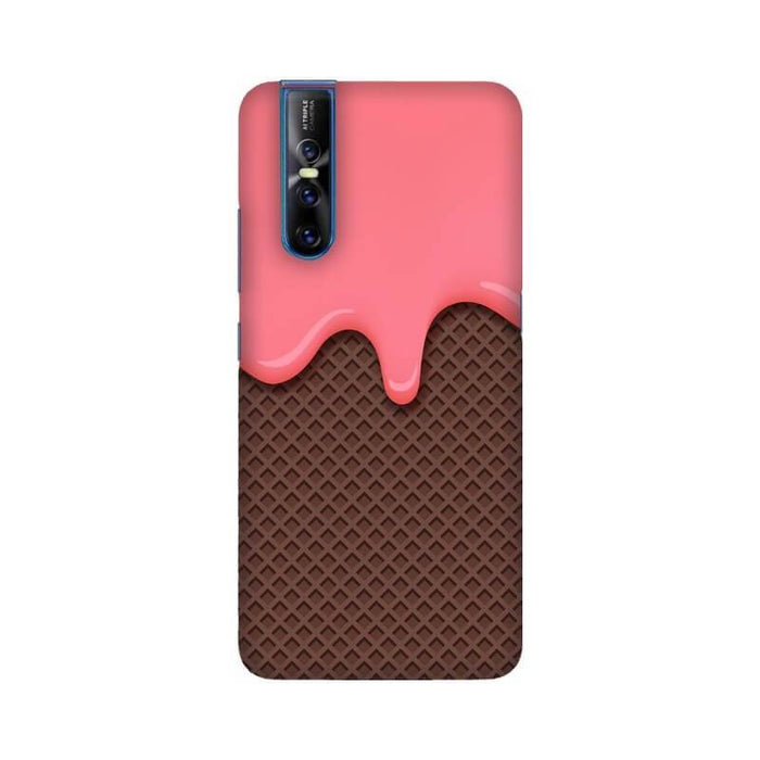 Ice Cream Cone Designer Abstract Illustration Vivo V15 Pro Cover - The Squeaky Store