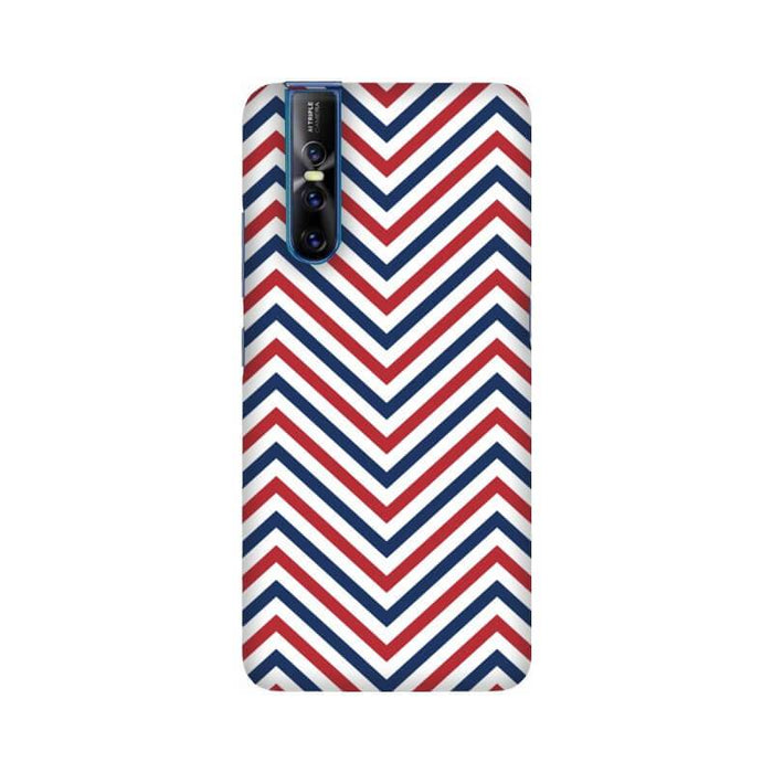 Colorful Zigzag Pattern Designer 1 Vivo V15 Pro Cover - The Squeaky Store