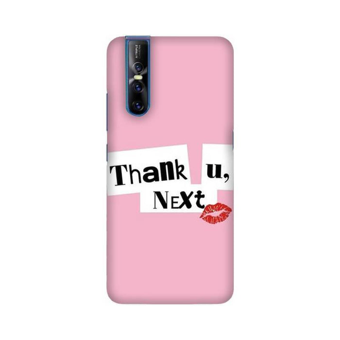 Thank U Next Quote Vivo V15 Pro Cover - The Squeaky Store