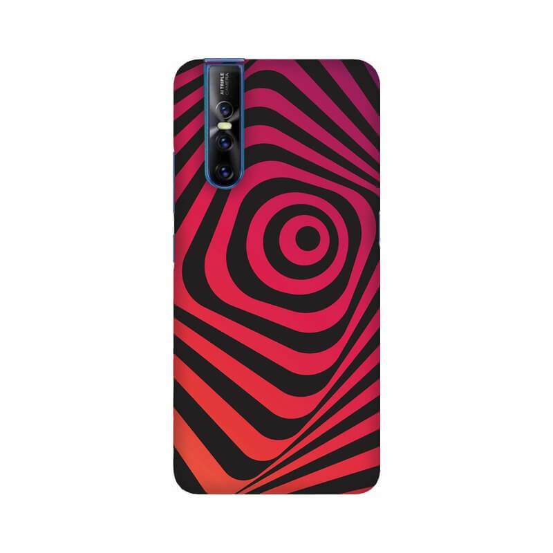 Colorful Optical Illusion Vivo V15 Pro Cover - The Squeaky Store