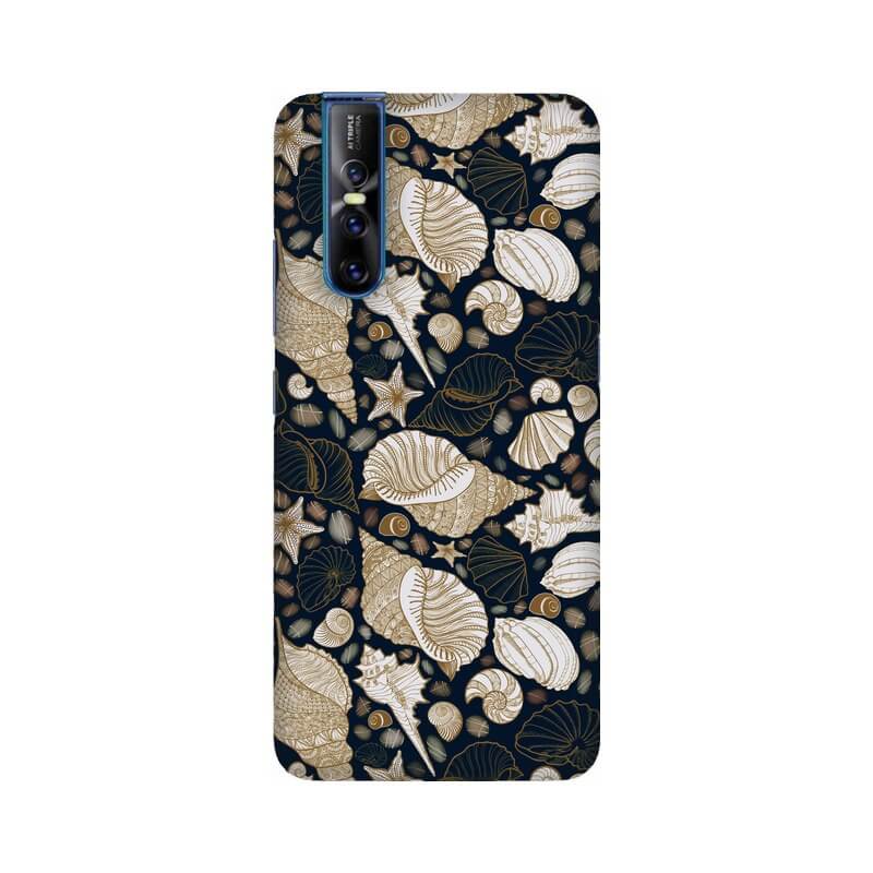 Beautiful Shell Pattern Vivo V15 Pro Cover - The Squeaky Store