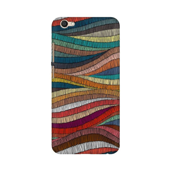 Colorful Abstract Wavy Pattern Vivo V5 S Cover - The Squeaky Store