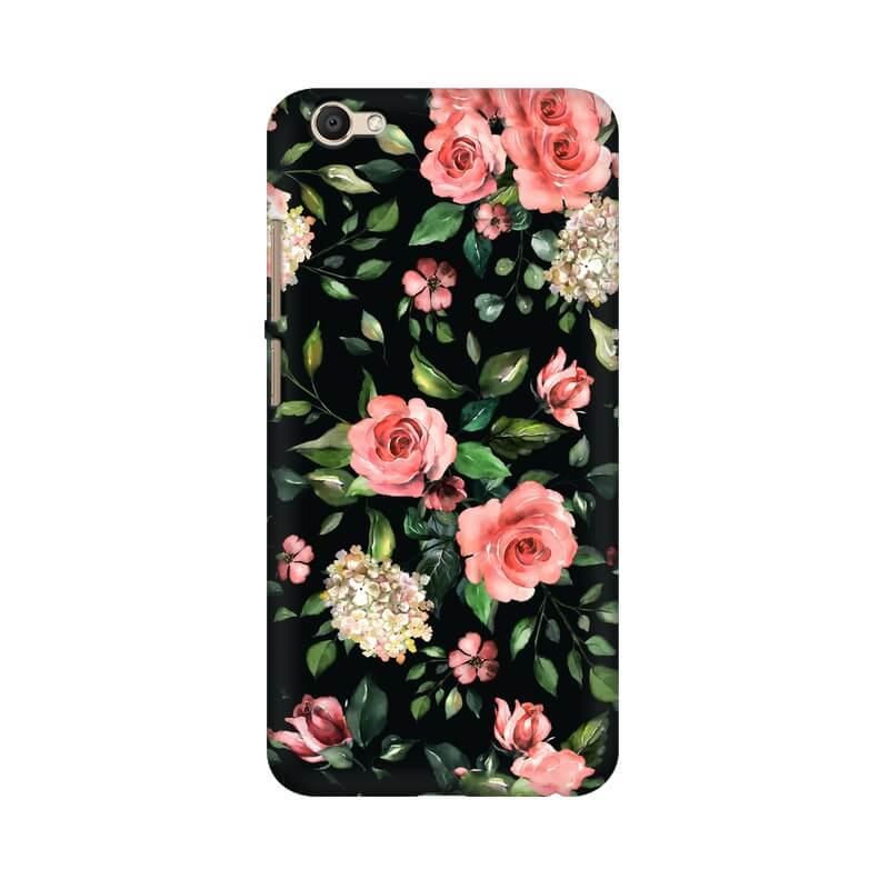 Rose Abstract Designer Pattern Vivo V5S Cover - The Squeaky Store