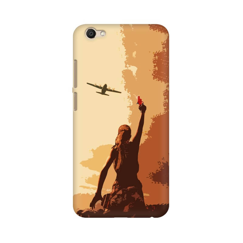 PUBG Abstract Designer Pattern Vivo V5 Cover - The Squeaky Store