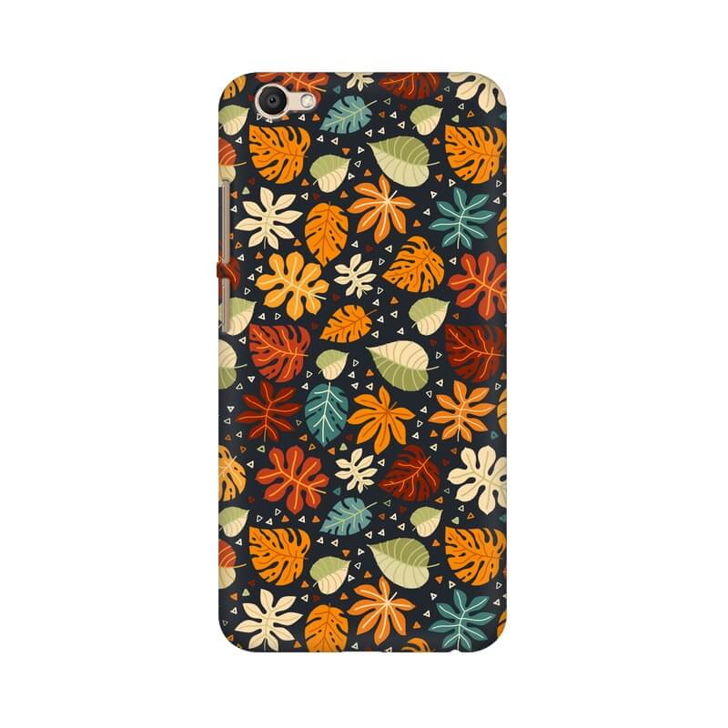 Leafy Abstract Designer Pattern Vivo Y69 Cover - The Squeaky Store