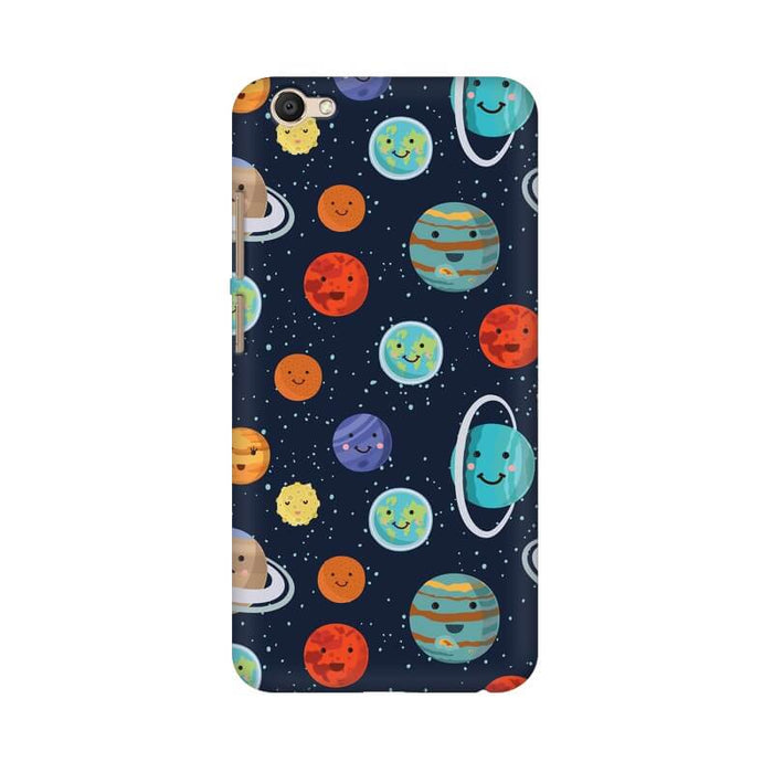 Planets Abstract Designer Pattern Vivo V5 Cover - The Squeaky Store