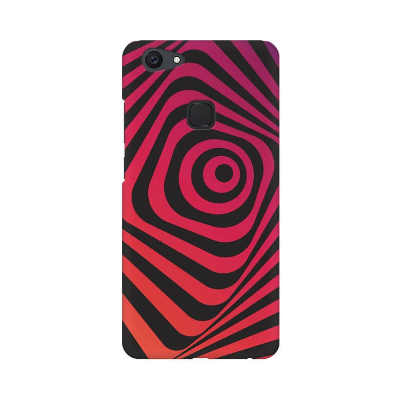 Optical Illusion Abstract Designer Pattern Vivo V7 Plus Cover - The Squeaky Store