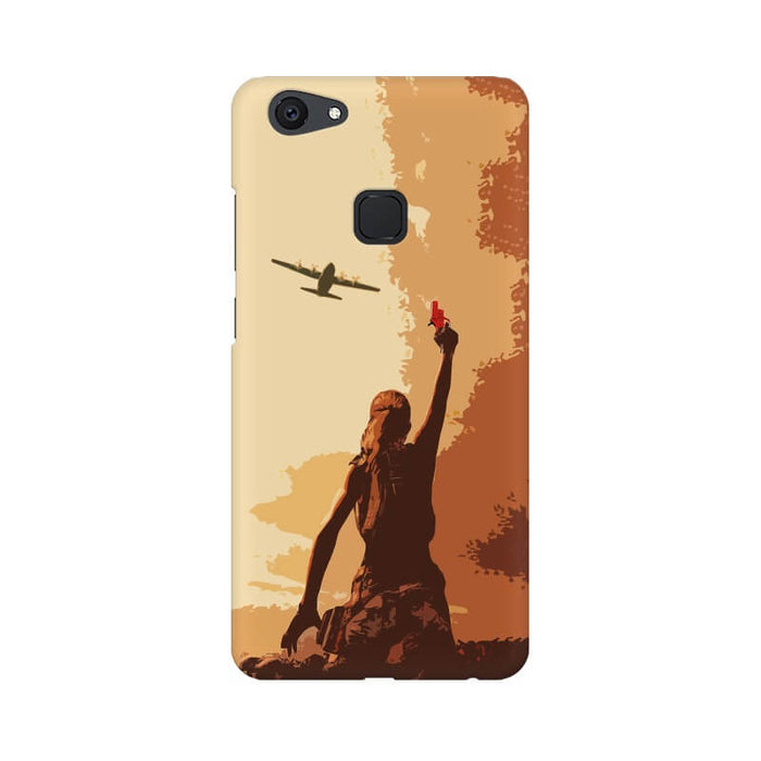 PUBG Abstract Designer Pattern Vivo V7 Plus Cover - The Squeaky Store