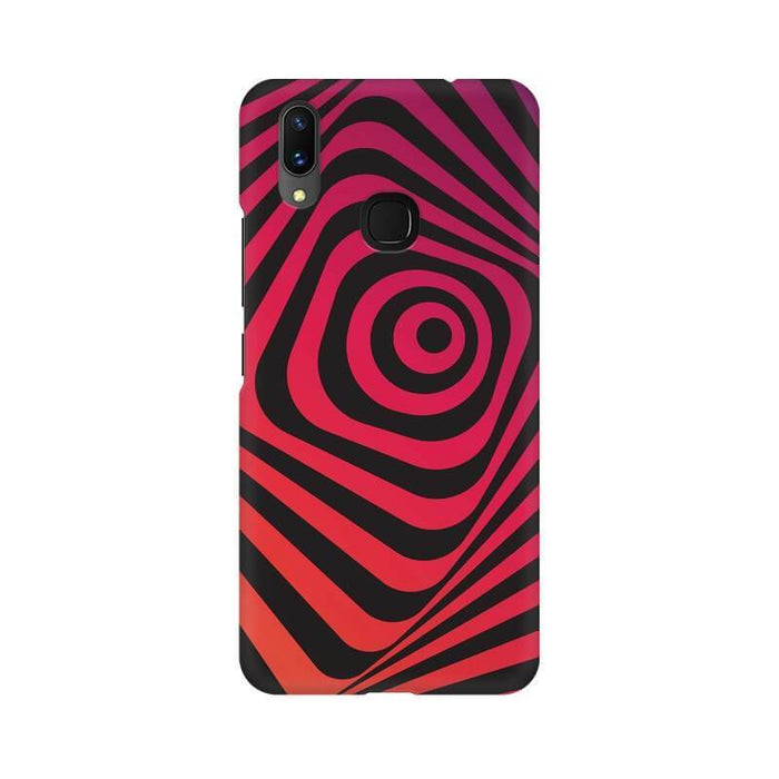 Colorful Optical Illusion Vivo Y91 Cover - The Squeaky Store