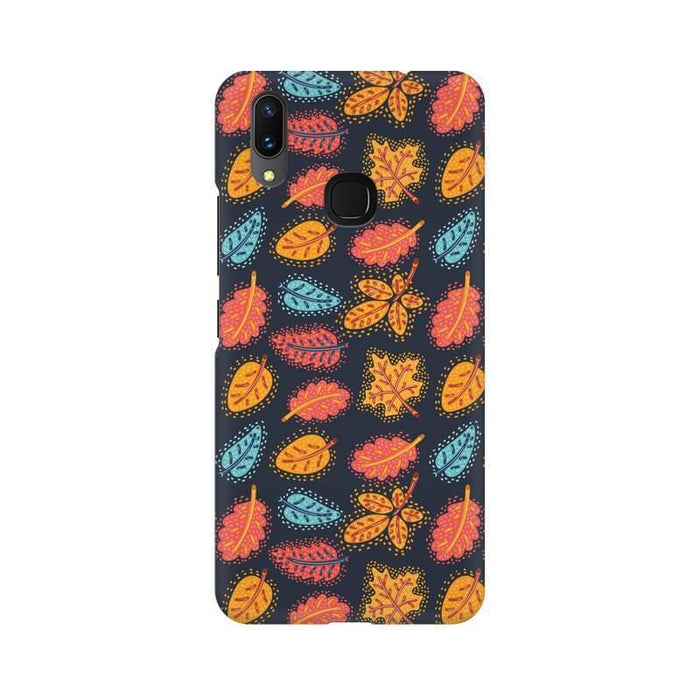 Colorful Leaves Pattern Vivo Y91 Cover - The Squeaky Store