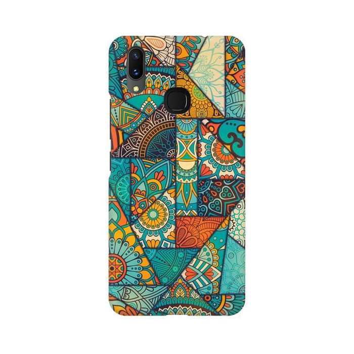 Abstract Geometric Pattern Vivo V11 Cover - The Squeaky Store