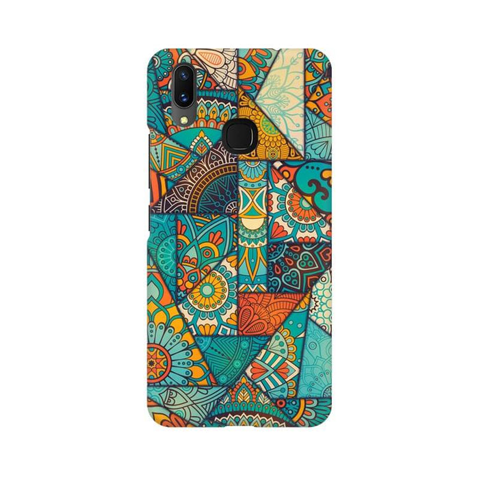 Abstract Geometric Pattern Vivo X21 Cover - The Squeaky Store