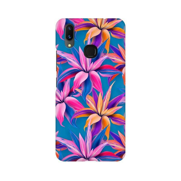 Beautiful Flower Pattern Vivo Y91 Cover - The Squeaky Store